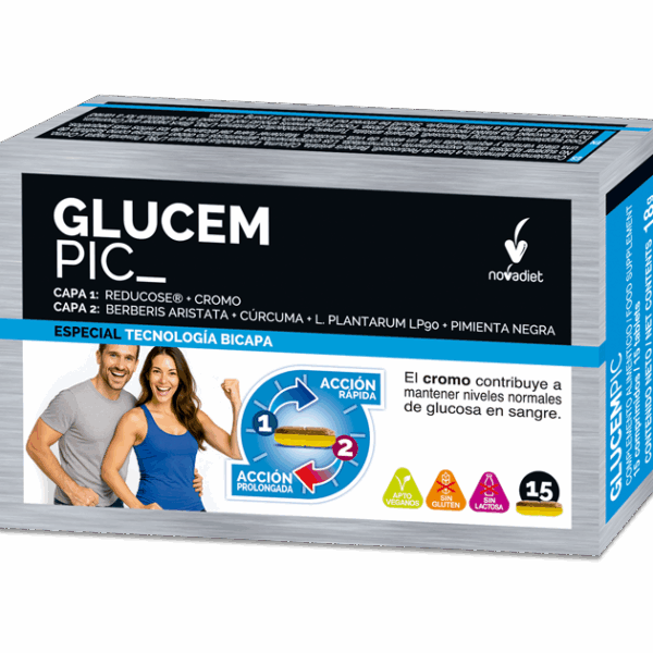 Glucempic 15 comprimidos Novadiet